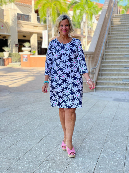 DAISY DAY SLEEVE DRESS