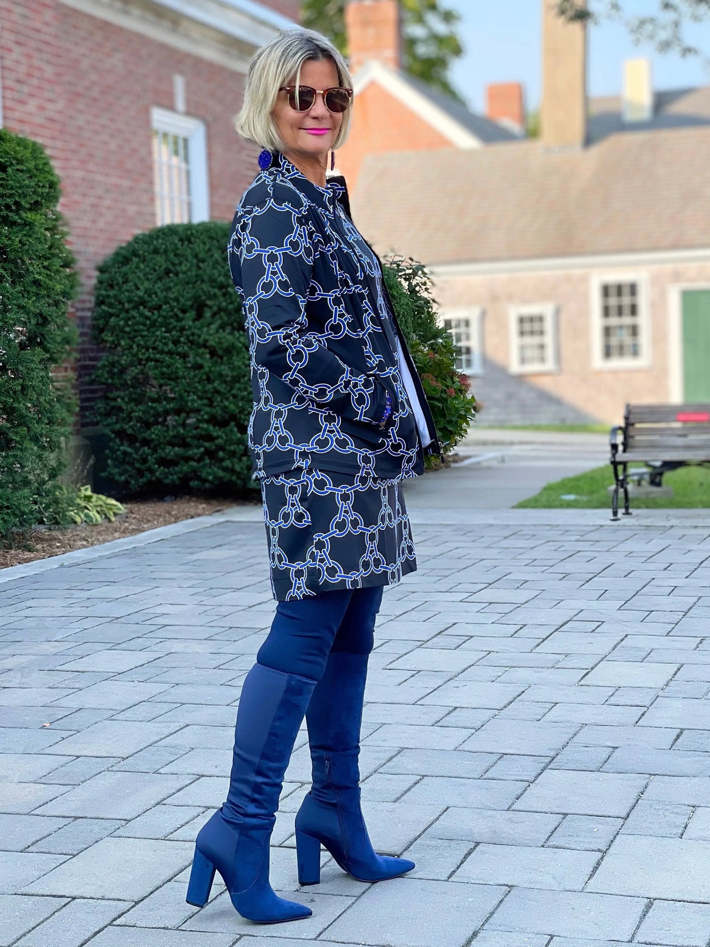 HARPER NAVY DRESS