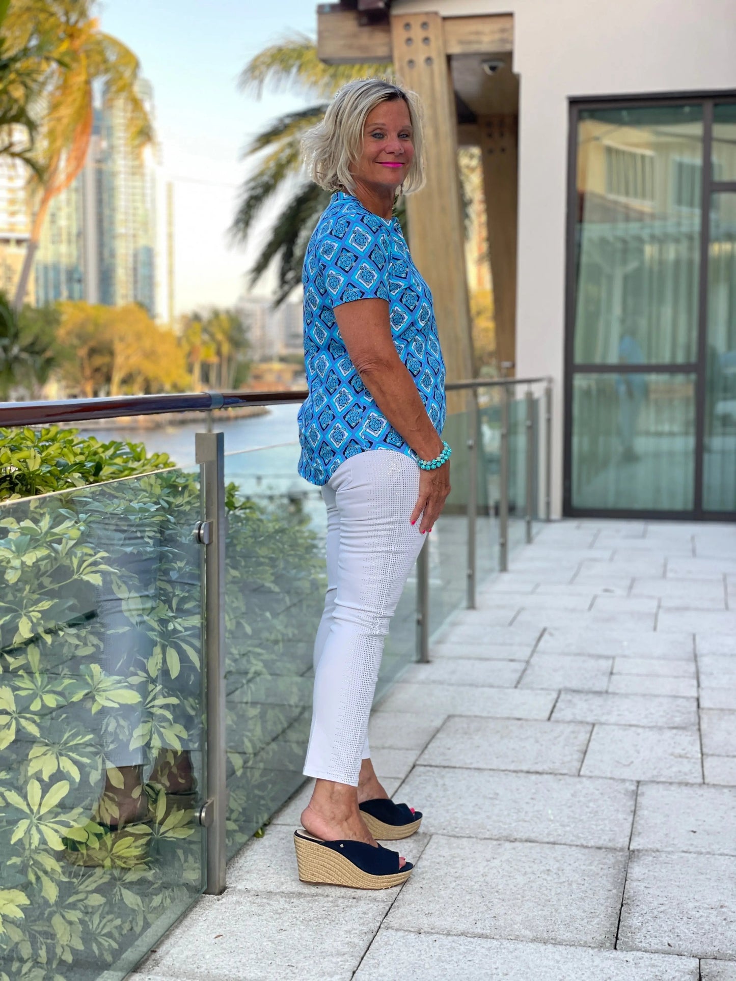 BAHAMA BLUE TURTLE SHORT SLEEVE