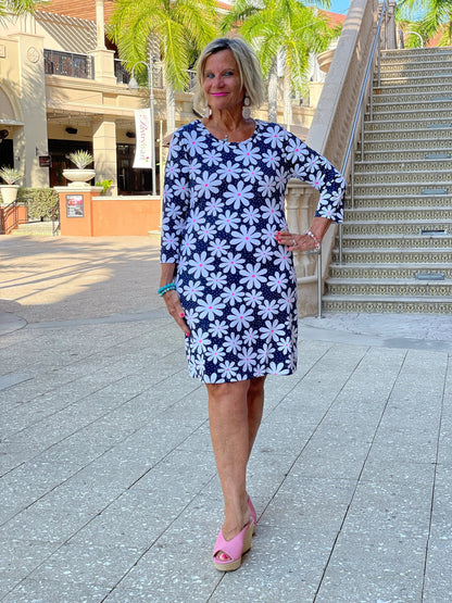 DAISY DAY SLEEVE DRESS