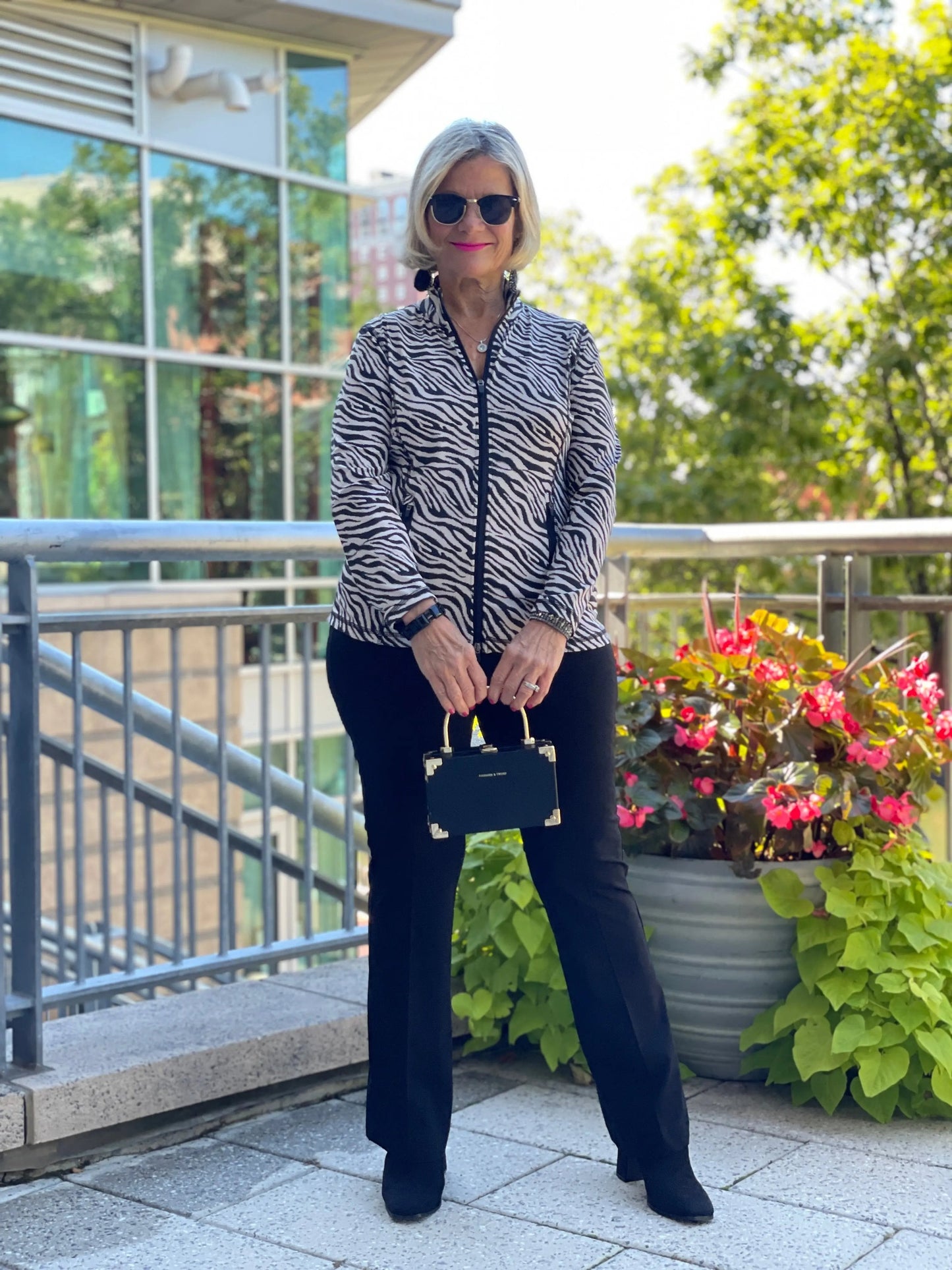 ATLANTA NIGHTS ZIPPER JACKET