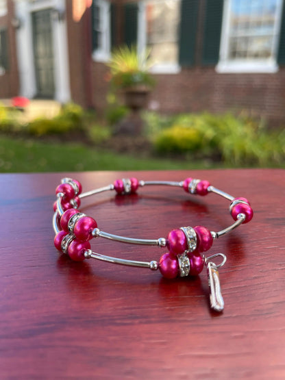 FRESH WATER PINK  BRACELET WRAP