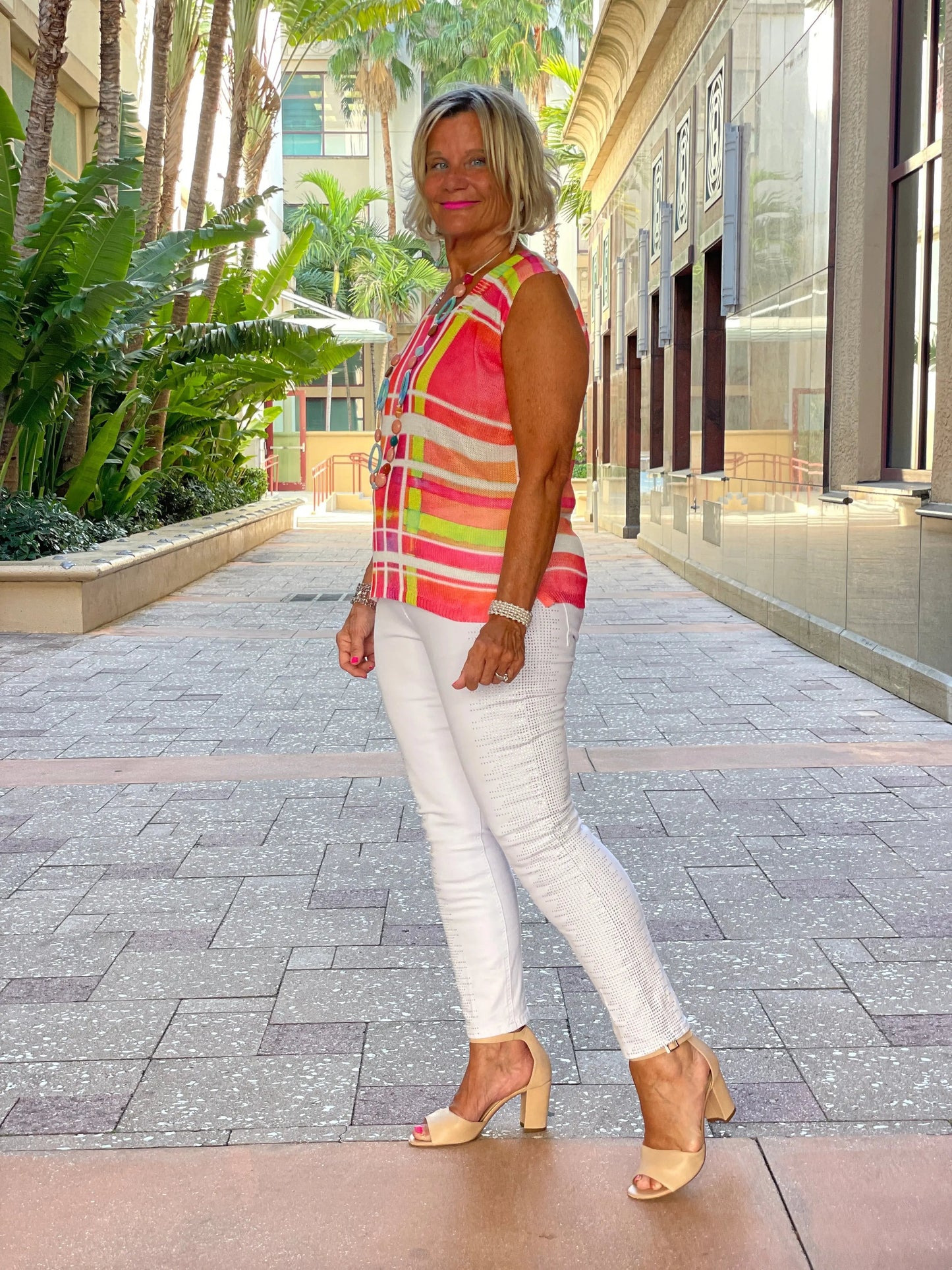 Ethyl The Sweater Tank - ORANGE