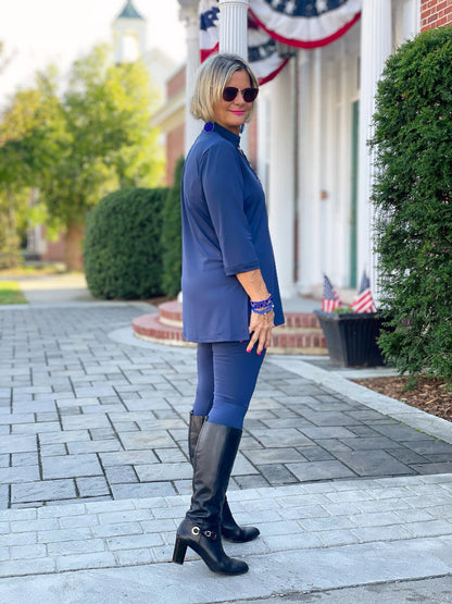 LULU-B NAVY TUNIC