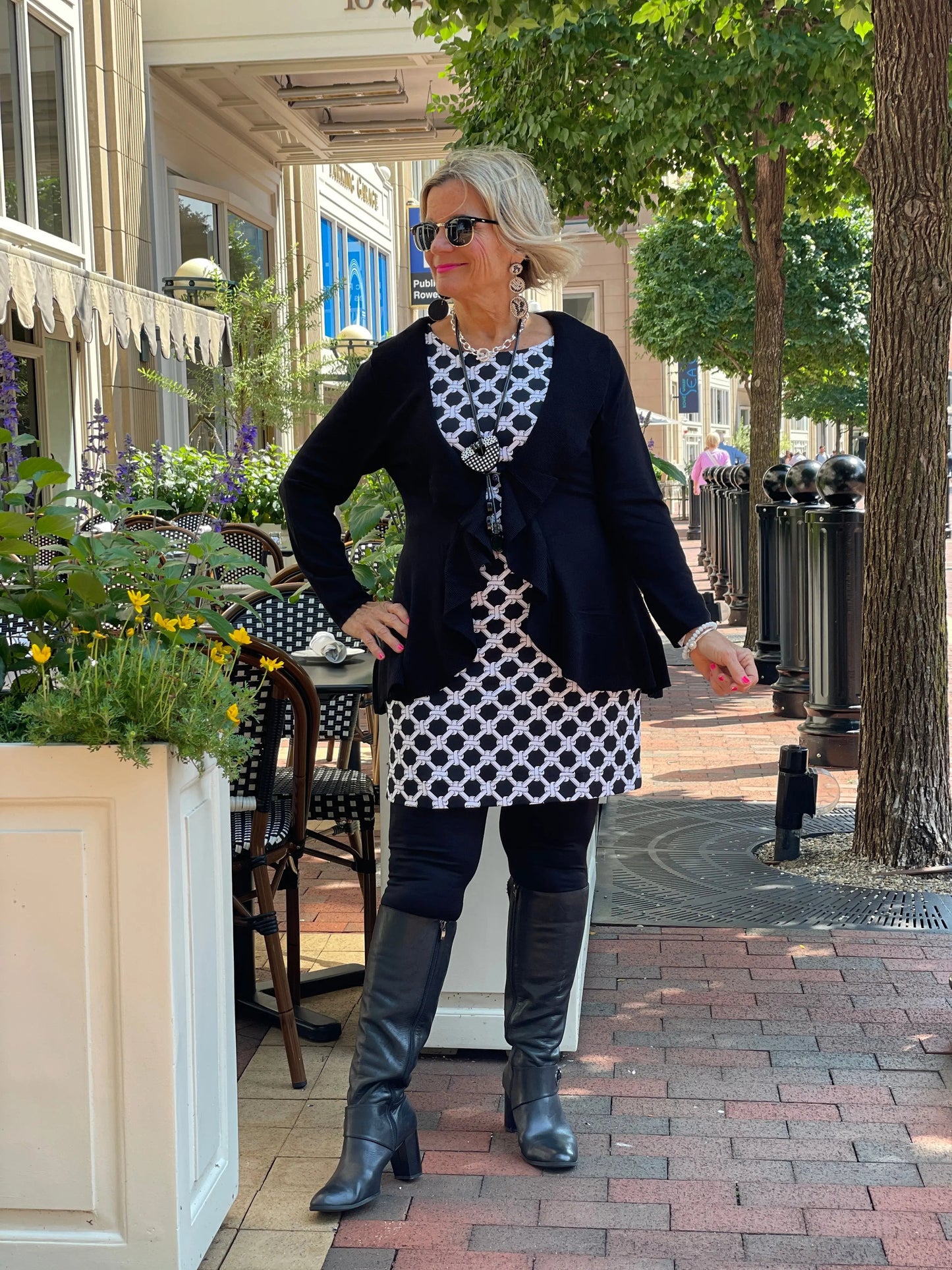 CAROLINE RUFFLE  SWEATER
