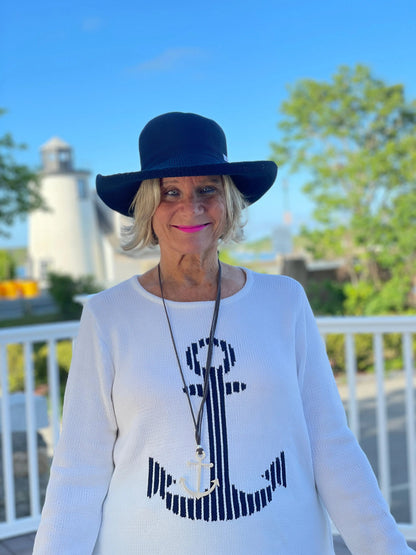 LULU-B NAVY HAT