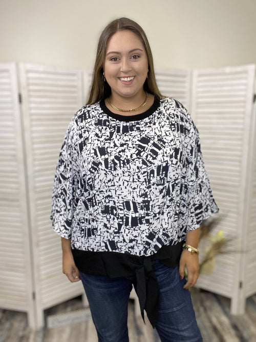 It's Gonna B A Fun Day Women's Front Tie Top
