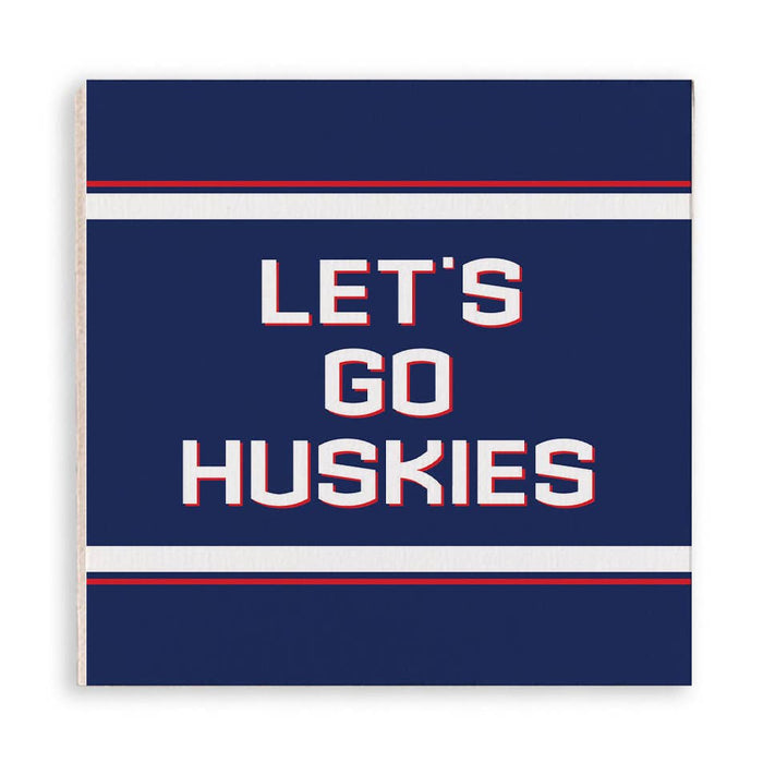 Let's Go Huskies Magnet Let's Go Huskies Magnet Home