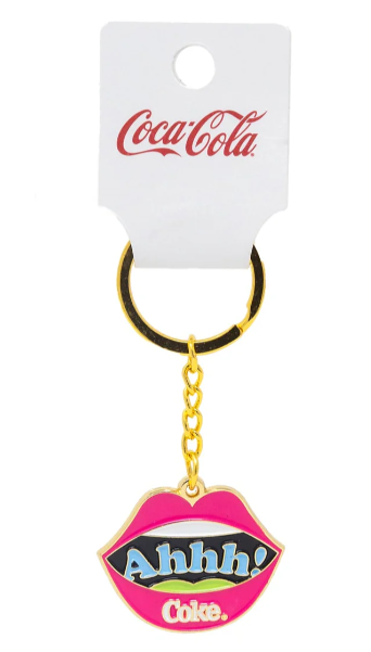 Coca-Cola Enamel Keychain