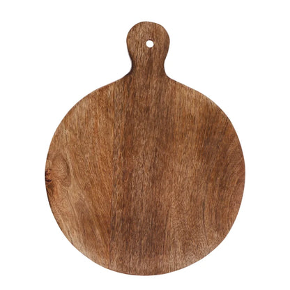 Handmade Mango Wood Charcuterie, Cutting & Serving Board 14.75"