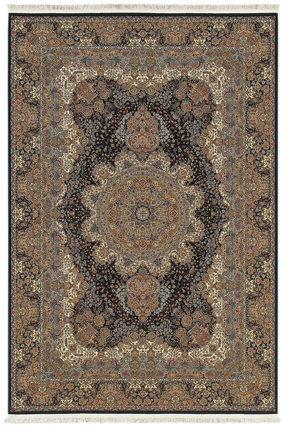 Oriental Weavers Area Rugs Masterpiece Navy Area Rug 5501K  2 Million PT Fine Polypropylene