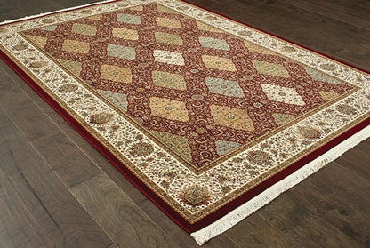 Masterpiece Red Area Rug 530M  2 Million PT Fine Polypropylene