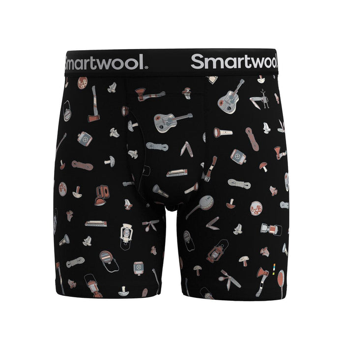 Men's Merino Print Boxer Brief Boxed