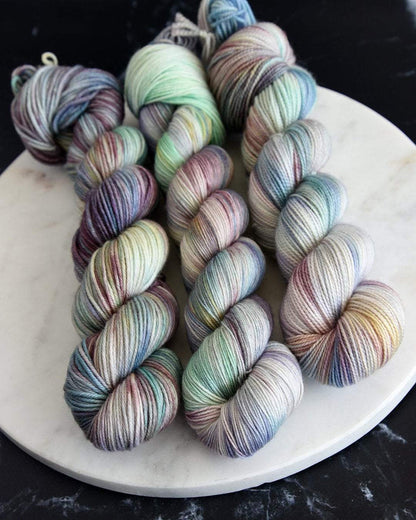 Destination Yarn fingering weight yarn Mercury