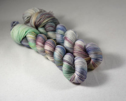 Destination Yarn fingering weight yarn Mercury