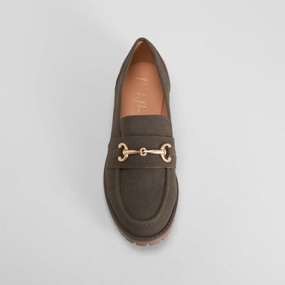 Mocasín estribo marrón PICCOLA PIU