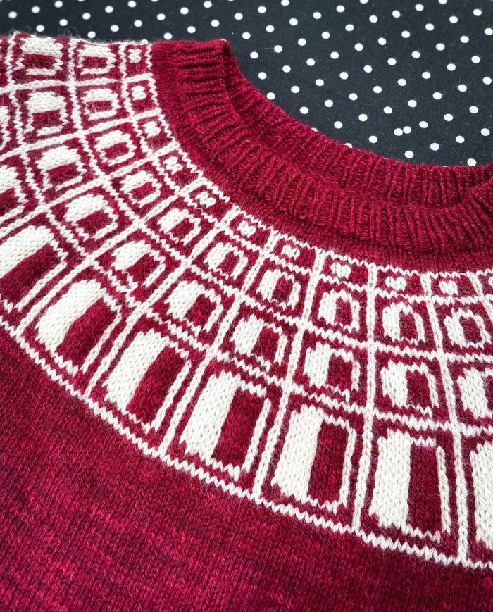 Destination Yarn Knitting Kit Mod Pullover Kit