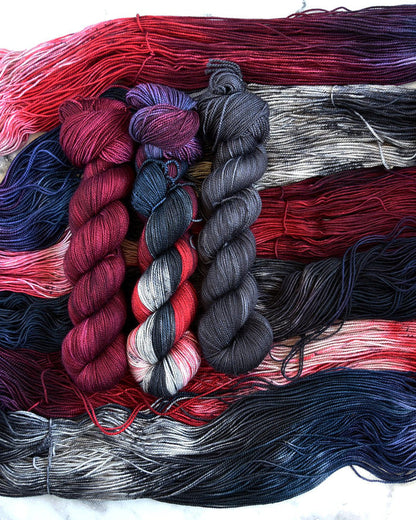 Destination Yarn fingering weight yarn Moulin Rouge - All Bases
