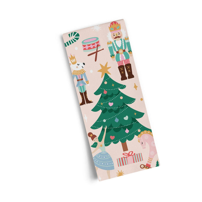 Nutcracker Ballet Christmas Cotton Tea Towel