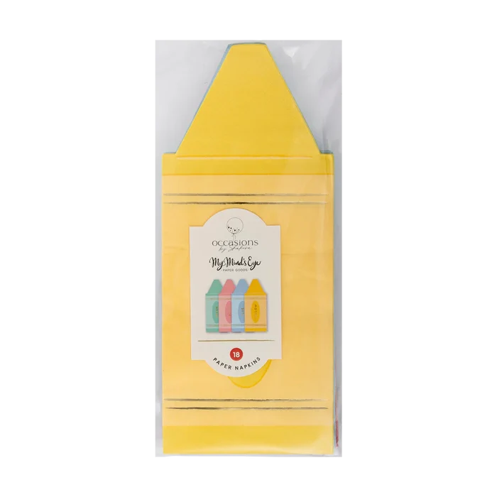 Occasions By Shakira - Crayons Napkin Set (18)