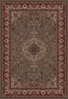 Concord Global Trading Area Rugs Persian Classics 2035 Green Stair Runner and Area Rugs  Poly Turkey