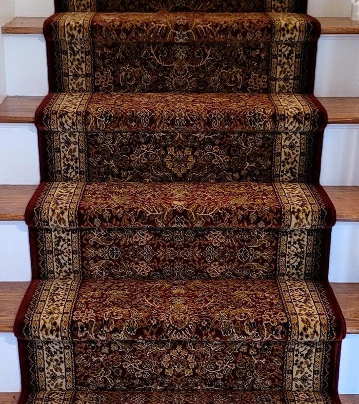 Concord Global Trading Area Rugs Persian Classics 2090 Red Stair Runner and Area Rugs  Poly Turkey