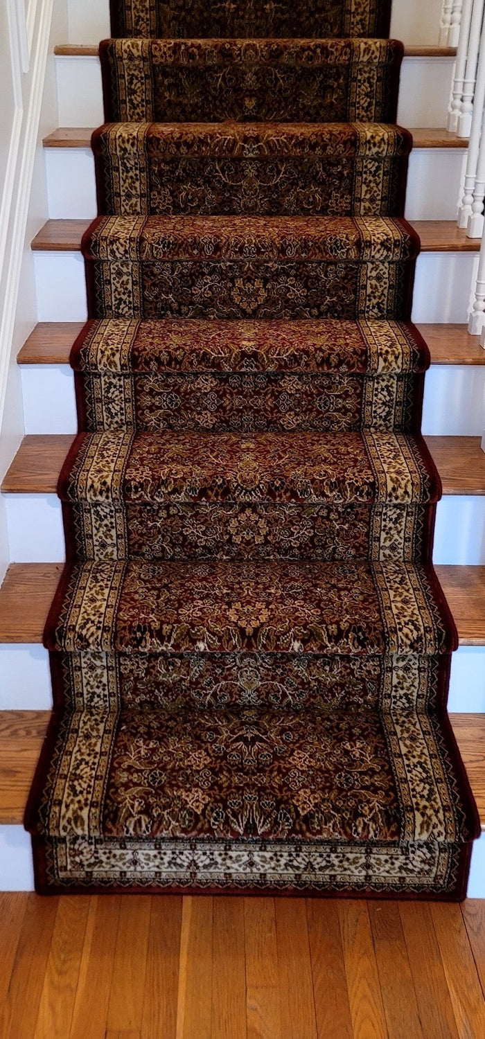 Concord Global Trading Area Rugs Persian Classics 2090 Red Stair Runner and Area Rugs  Poly Turkey