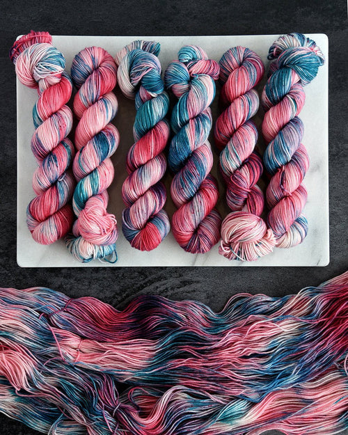 Destination Yarn Sport Weight Pink Beach at Komodo island - Sport Weight