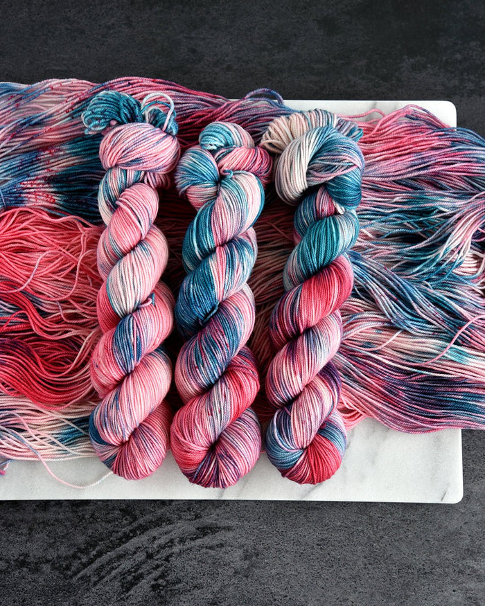 Destination Yarn Sport Weight Pink Beach at Komodo island - Sport Weight