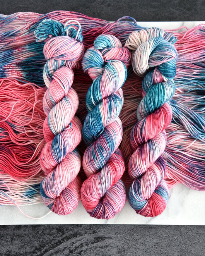 Destination Yarn Sport Weight Pink Beach at Komodo island - Sport Weight