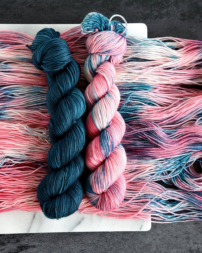 Destination Yarn Sport Weight Pink Beach at Komodo island - Sport Weight