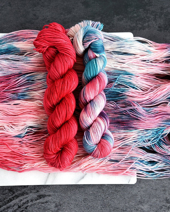Destination Yarn Sport Weight Pink Beach at Komodo island - Sport Weight