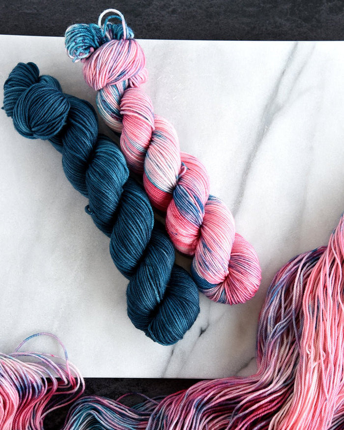 Destination Yarn Sport Weight Pink Beach at Komodo island - Sport Weight
