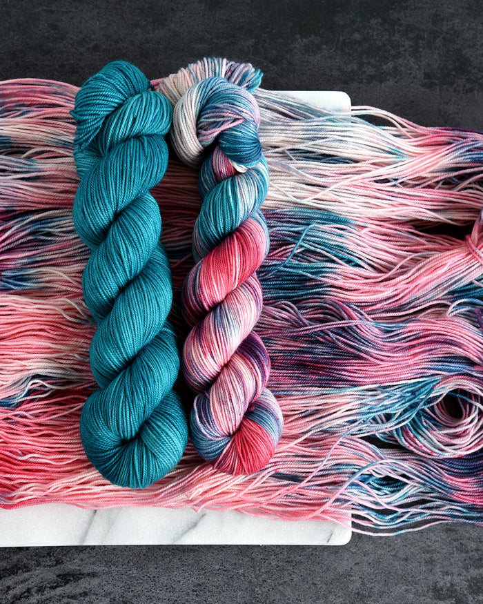 Destination Yarn Sport Weight Pink Beach at Komodo island - Sport Weight