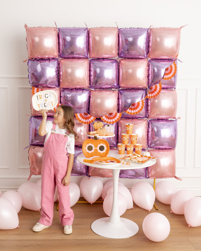 Presale: Trick or Treat Word Bubble Shaped Paper Plate