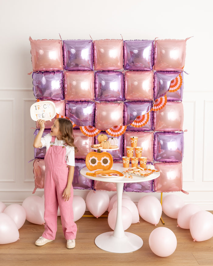 Presale: Trick or Treat Word Bubble Shaped Paper Plate