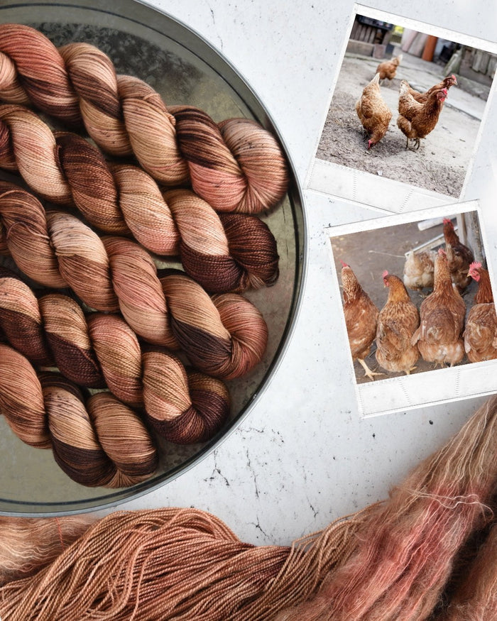 Destination Yarn Preorder Prize Rooster & Speckled Hen