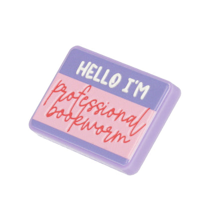 Professional Bookworm Pin
