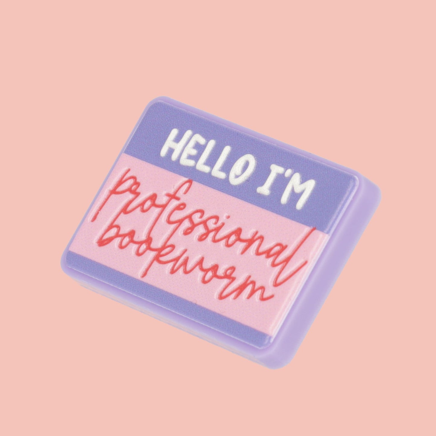 Professional Bookworm Pin