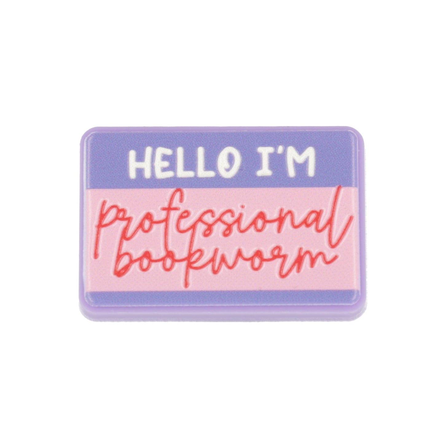 Professional Bookworm Pin