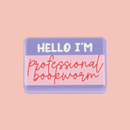 Professional Bookworm Pin