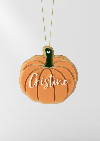 Pumpkin Halloween Boo Basket or Fall Placecard