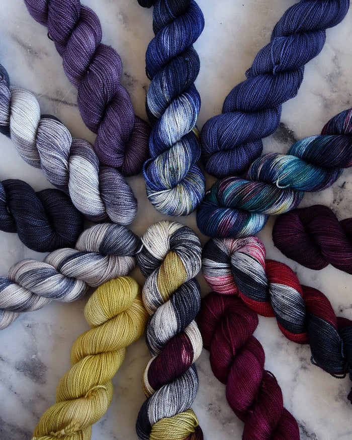 Destination Yarn fingering weight yarn City of Lights - all weights