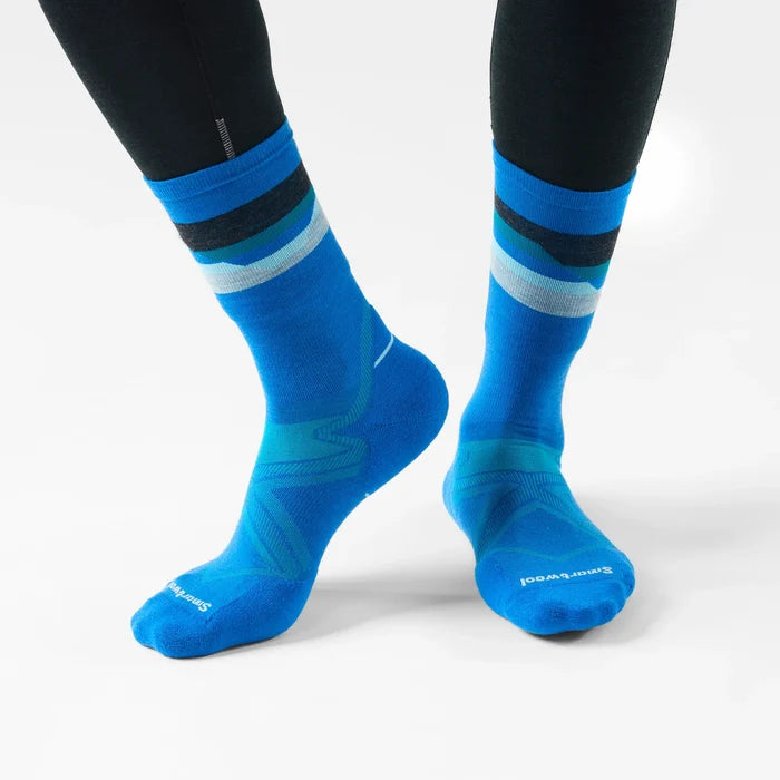 Run Cold Weather Targeted Cushion Horizons Crew Socks