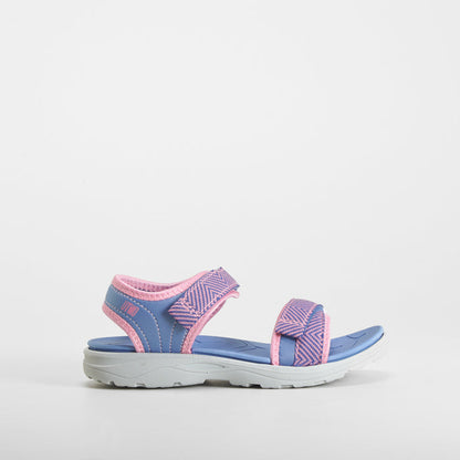 Sandalia deportiva rosa y azul UTWO