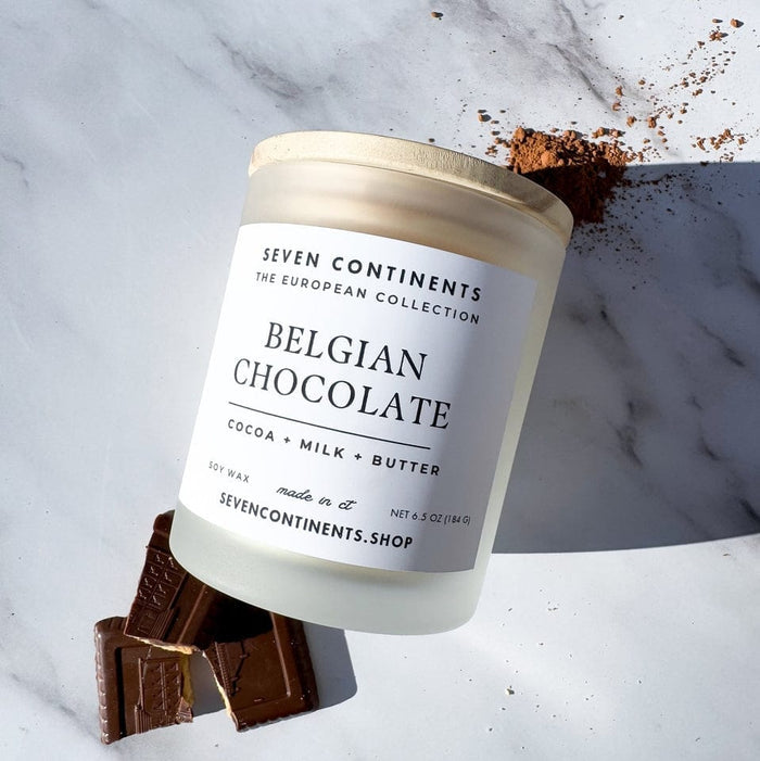 Seven Continents Belgian Chocolate Candle Seven Continents Belgian Chocolate Candle Candle