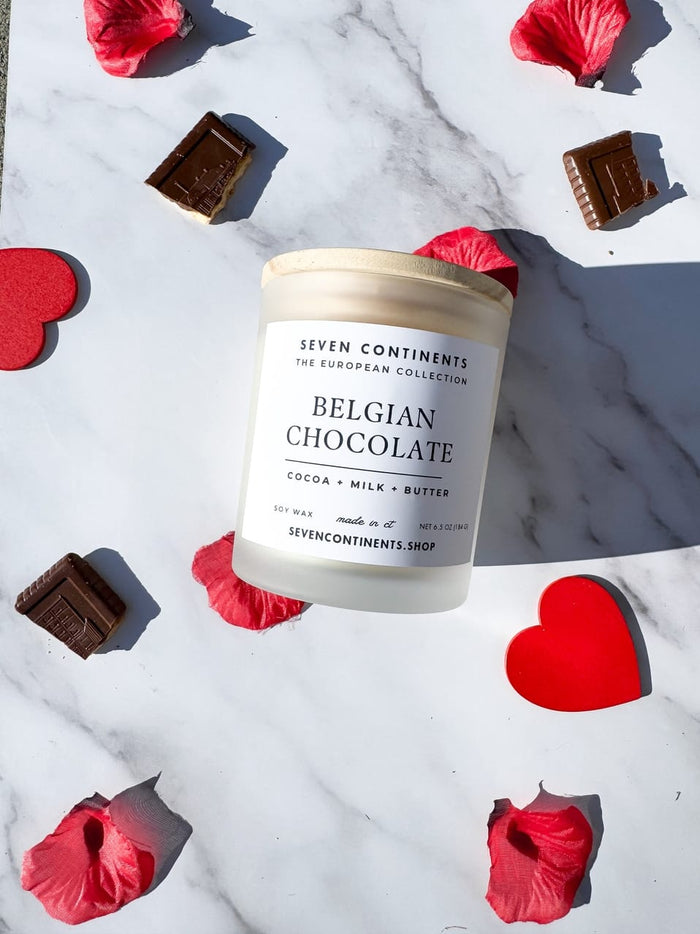 Seven Continents Belgian Chocolate Candle Seven Continents Belgian Chocolate Candle Candle