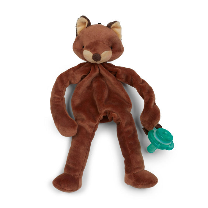 Silly Buddy Pacifier Holder in Brown Foxy the Fox