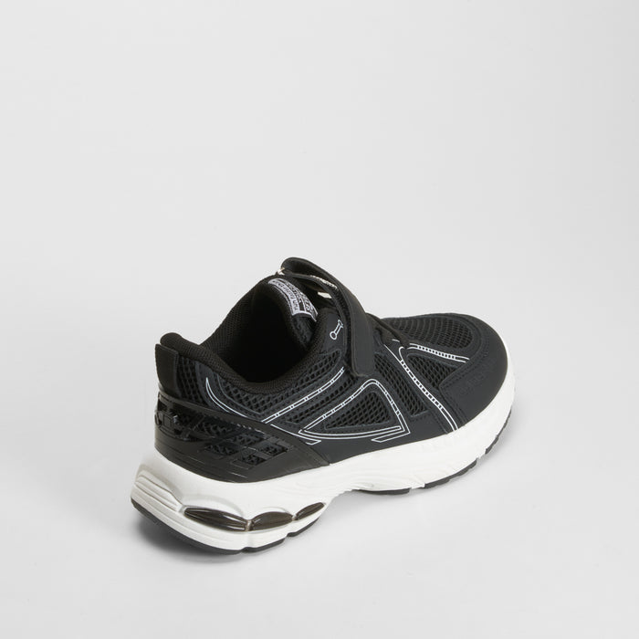 Sneaker con velcro negra SEVEN FIVE