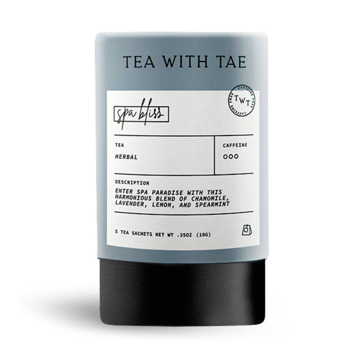 Spa Bliss Herbal Mini Tea Tube Spa Bliss Herbal Mini Tea Tube Tea